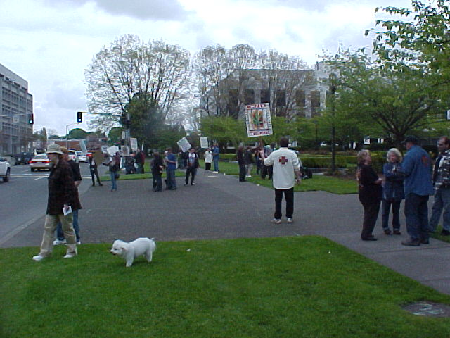 Assembly for the 2008 Salem MMM starts at 11:00am, Saturday, May 5th, 2008, at the 'corner' of W. Summer and Center streets, at the far end of the Mall from the Capital Steps
