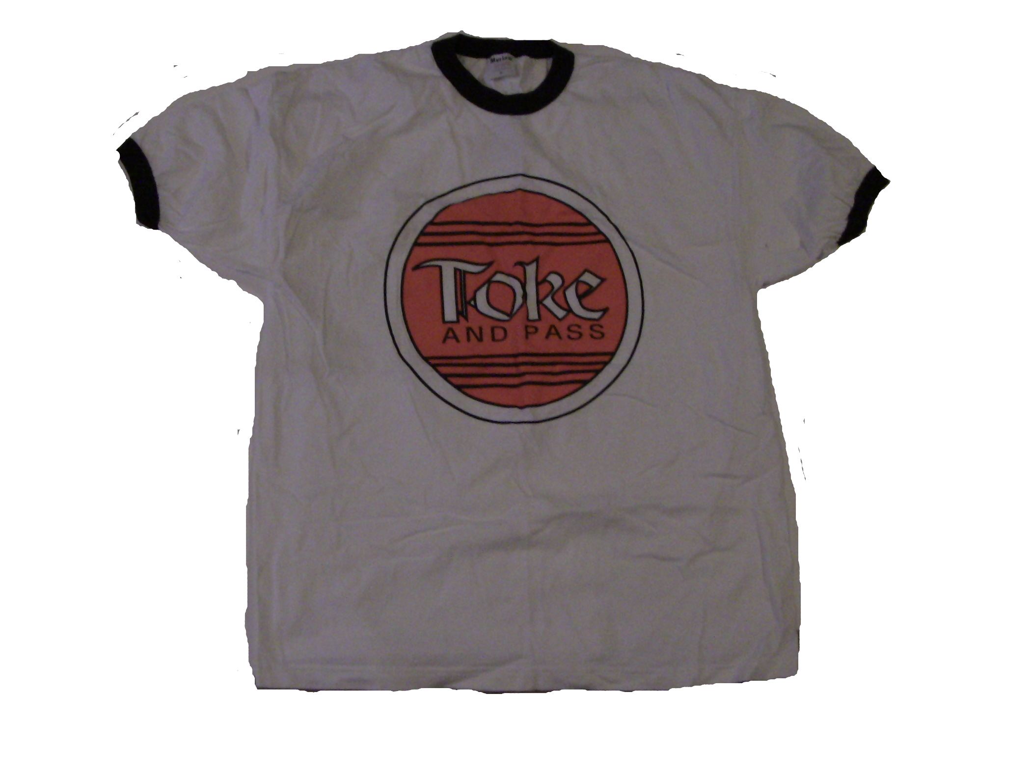 Toke and Pass T-shirt, White 